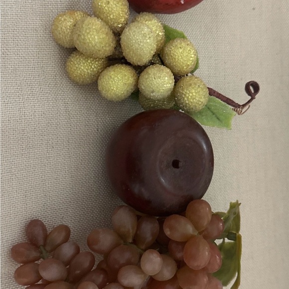 Vintage Rattan Wicker Woven Turkey Basket‎ Decor With Fruit Fall Thanksgiving - Picture 9 of 9